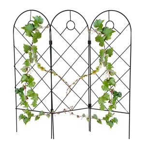 Treillis jardin fer
